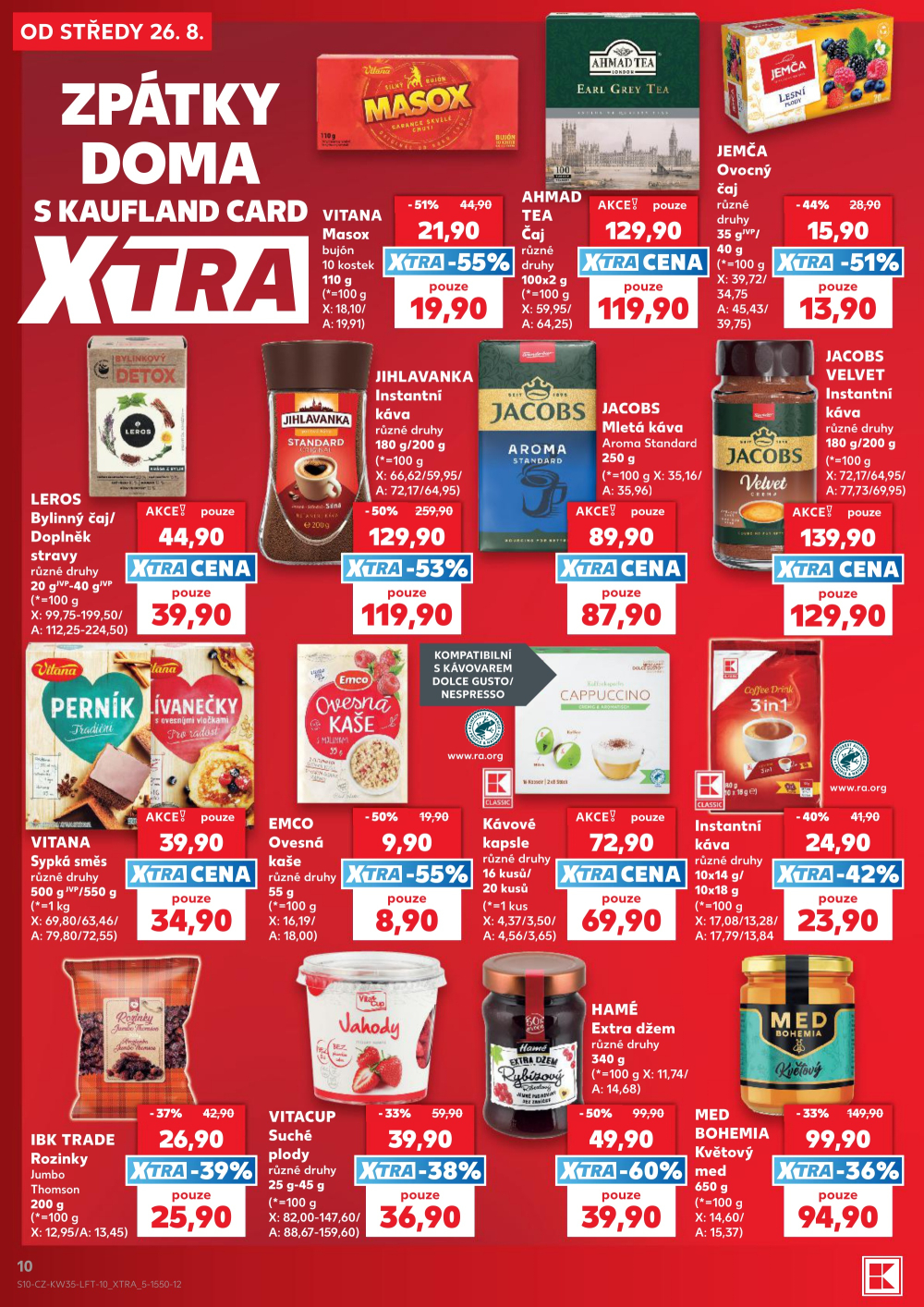 Leták Kaufland leták Praha 8 - Libeň - strana 10