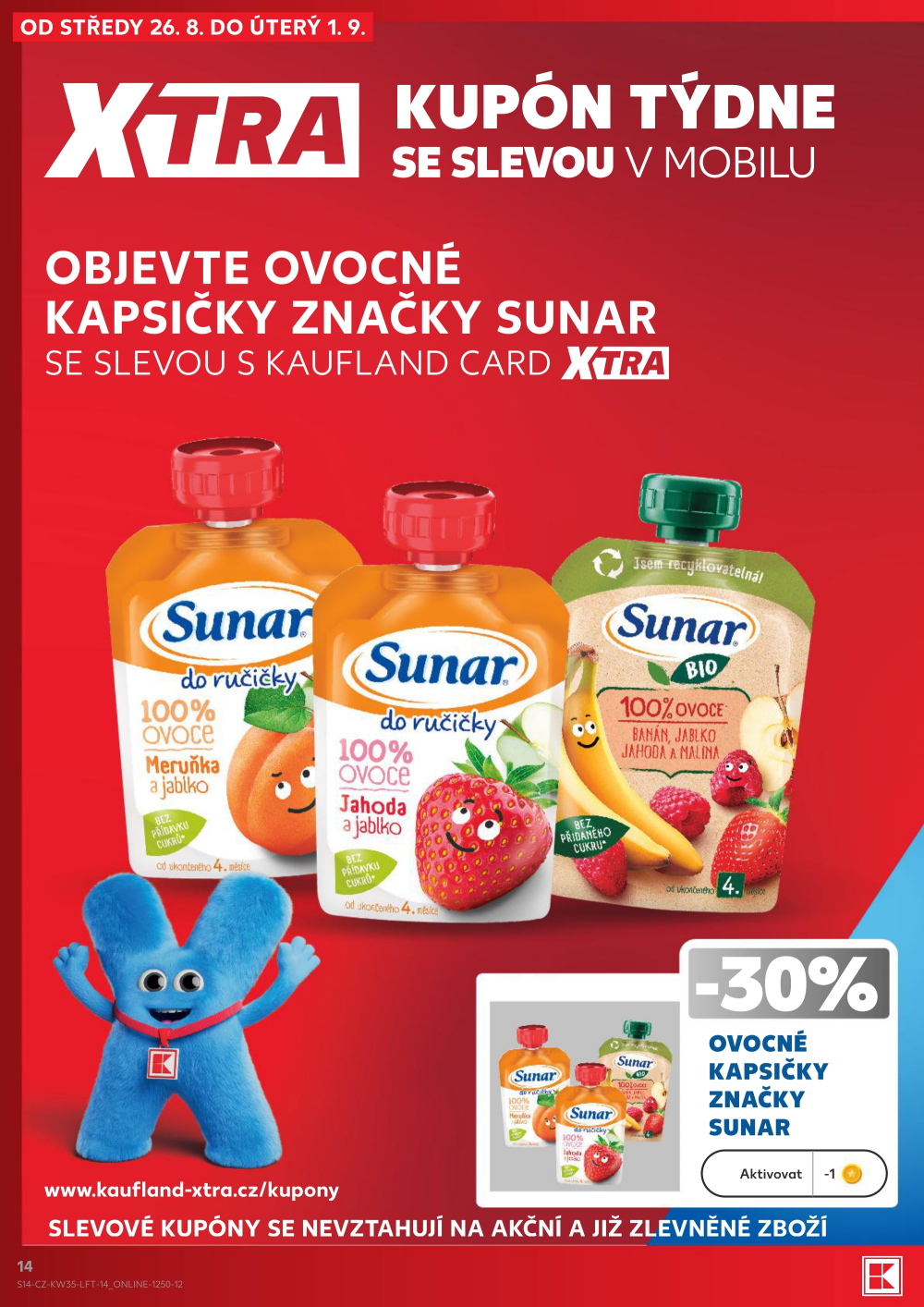 Leták Kaufland leták Praha 8 - Libeň - strana 14