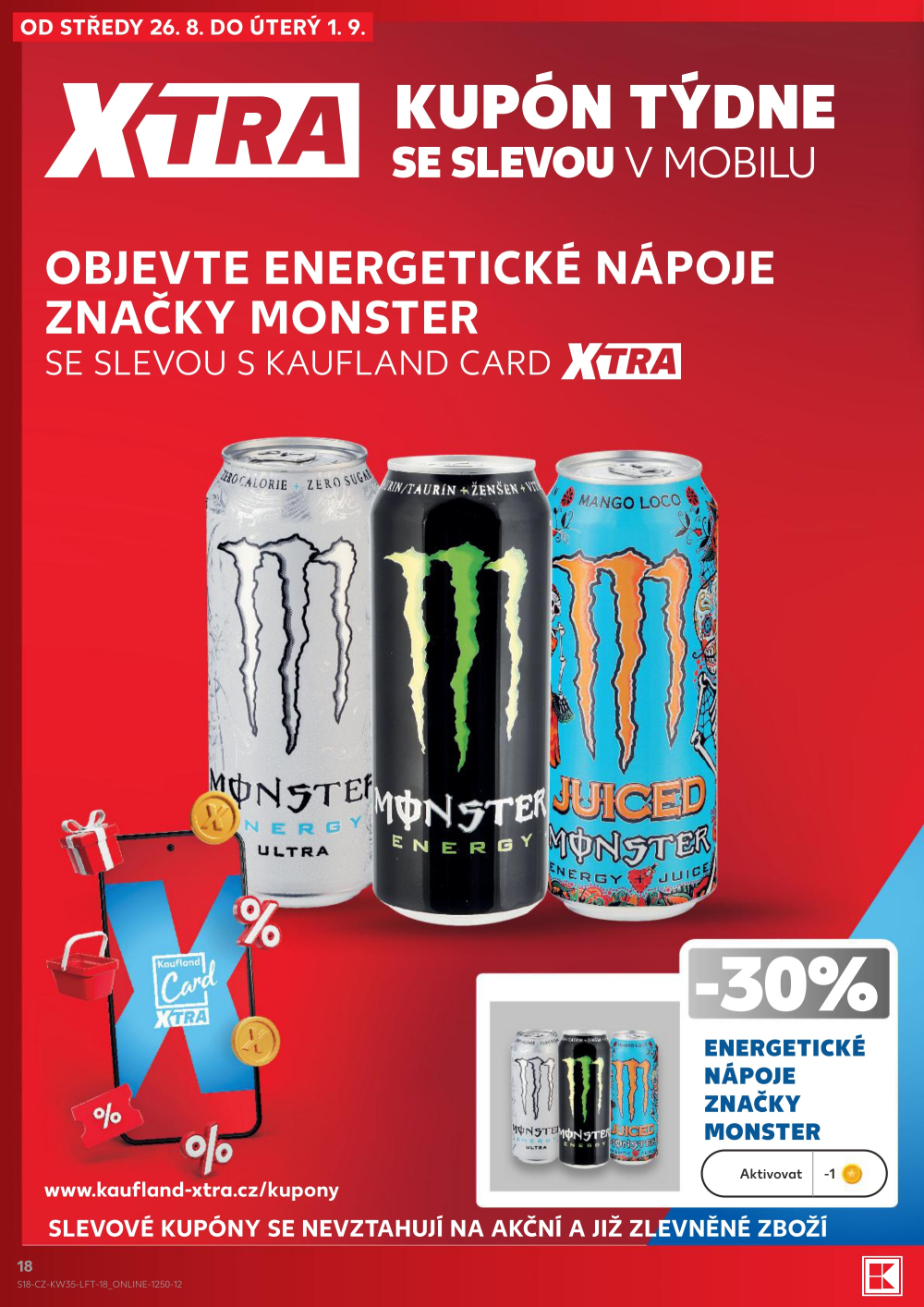 Leták Kaufland leták Praha 8 - Libeň - strana 18