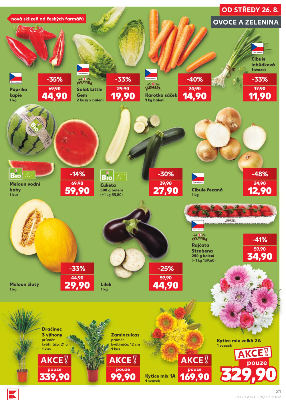 Leták Kaufland leták Praha 8 - Libeň - strana 21