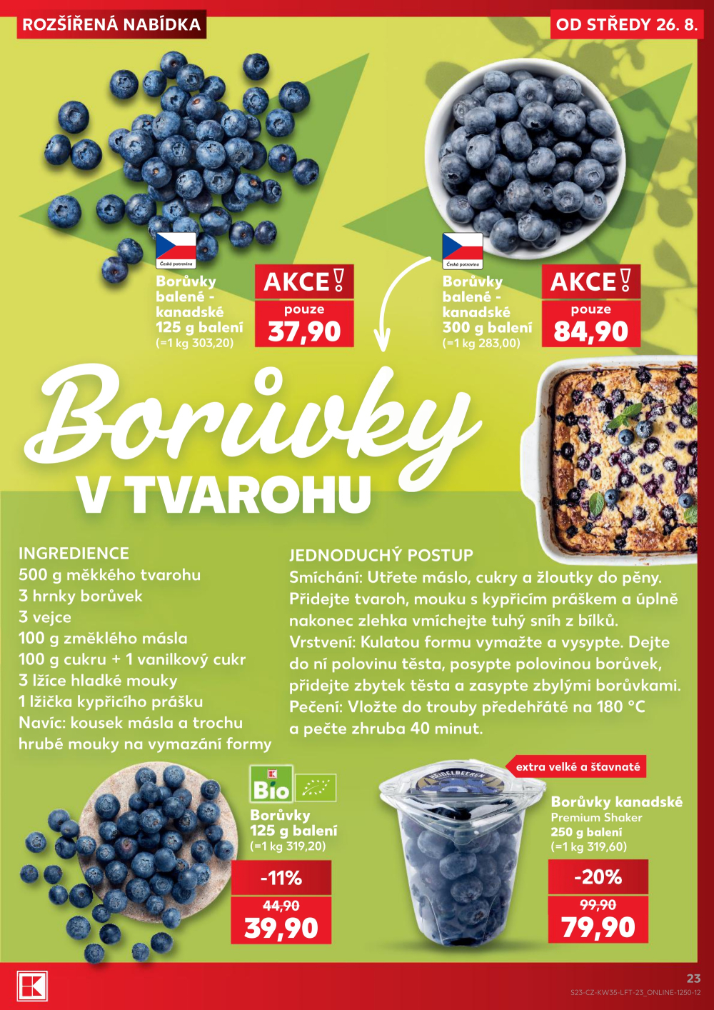 Leták Kaufland leták Praha 8 - Libeň - strana 23