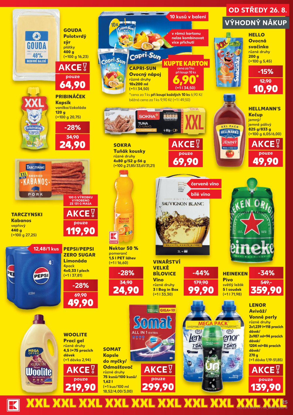 Leták Kaufland leták Praha 8 - Libeň - strana 25