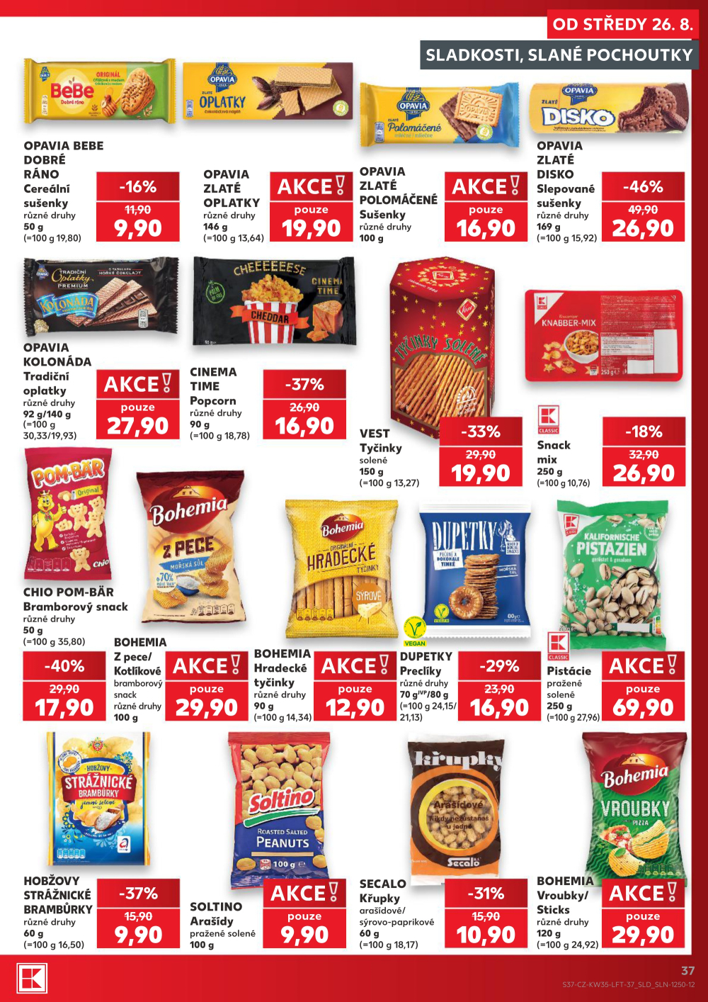 Leták Kaufland leták Praha 8 - Libeň - strana 37