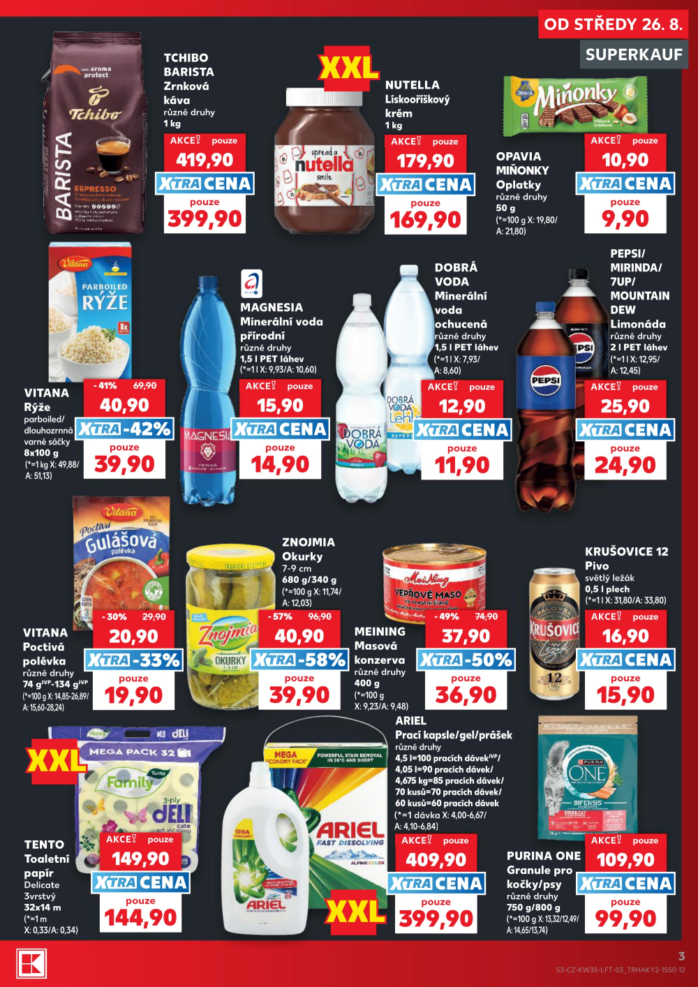 Leták Kaufland leták Praha 8 - Libeň - strana 3