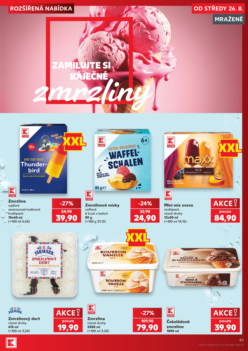 Leták Kaufland leták Praha 8 - Libeň - strana 41