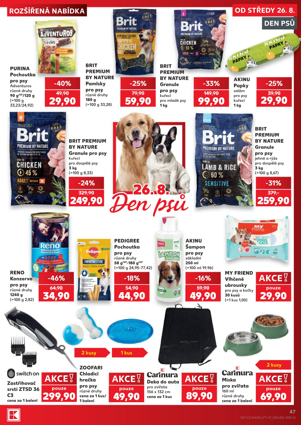 Leták Kaufland leták Praha 8 - Libeň - strana 47