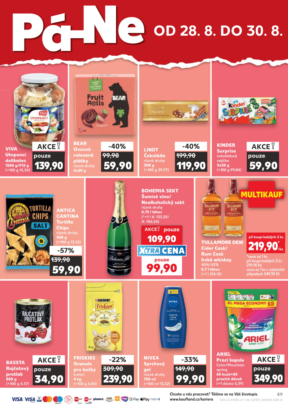 Leták Kaufland leták Praha 8 - Libeň - strana 49