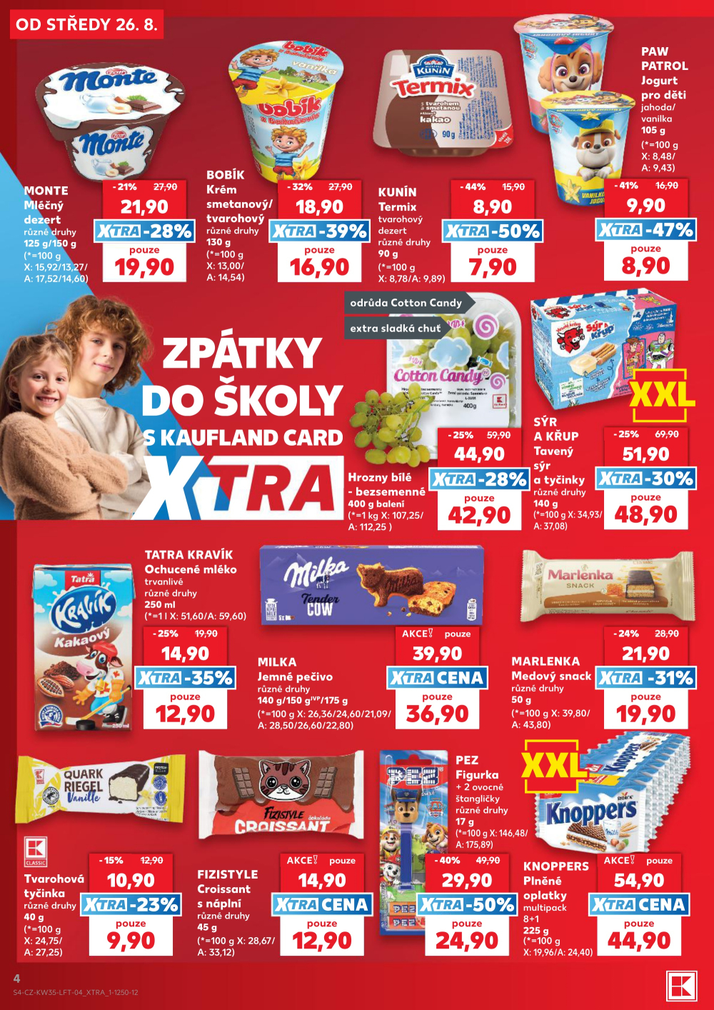 Leták Kaufland leták Praha 8 - Libeň - strana 4