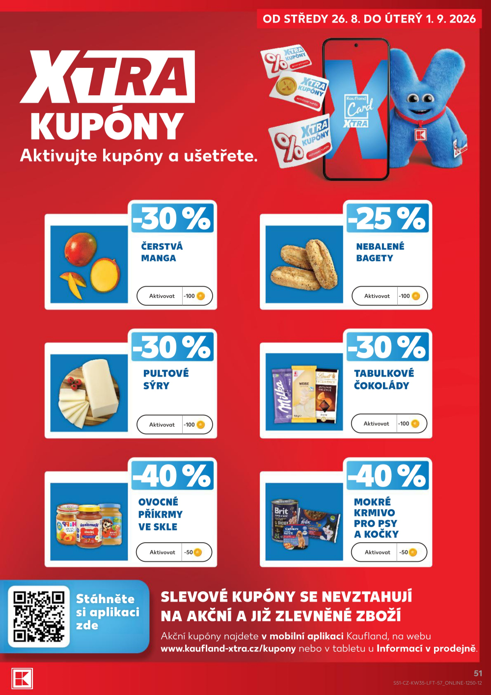 Leták Kaufland leták Praha 8 - Libeň - strana 51