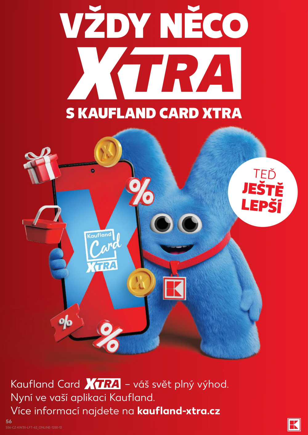 Leták Kaufland leták Praha 8 - Libeň - strana 56