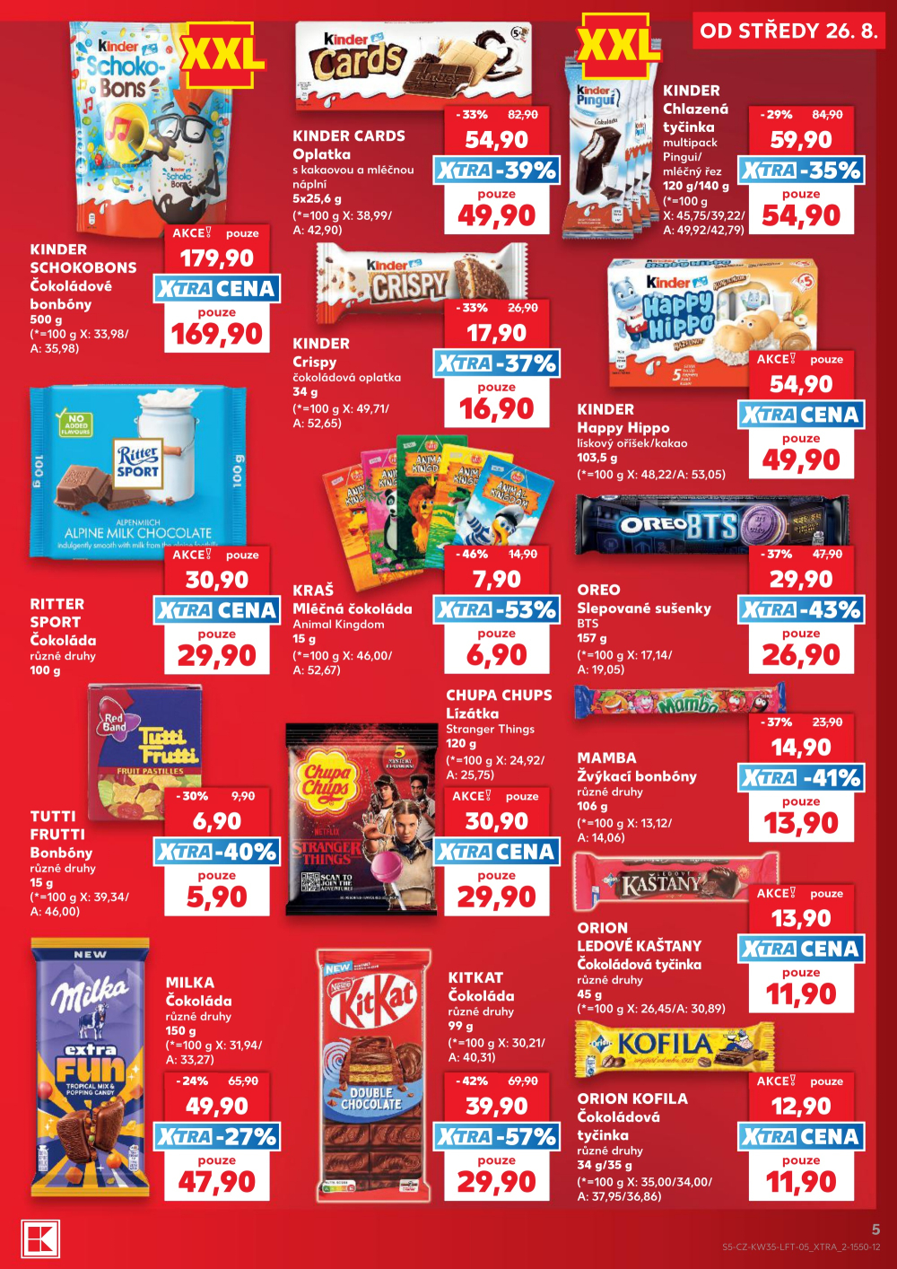 Leták Kaufland leták Praha 8 - Libeň - strana 5