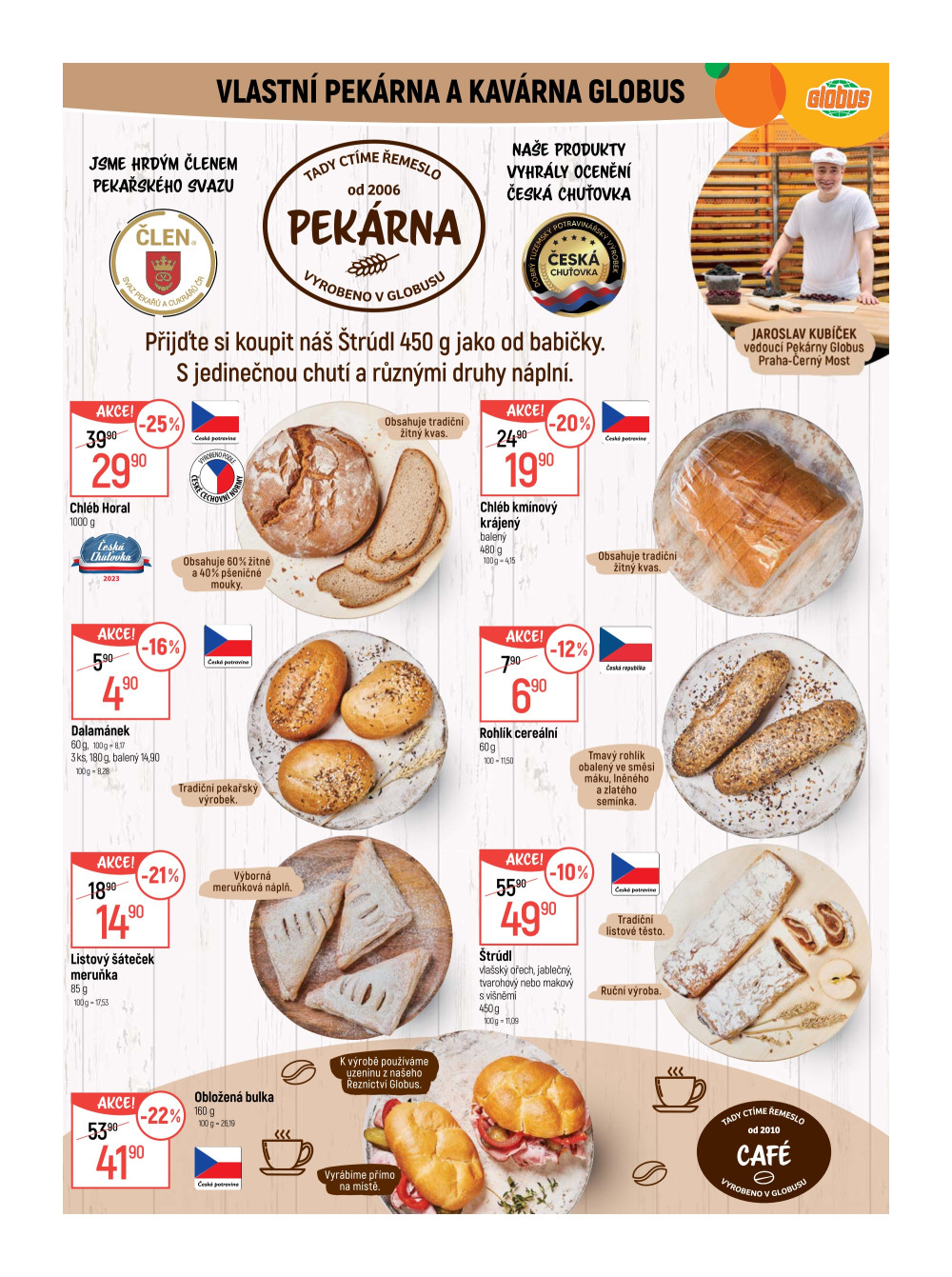 Leták Globus leták Praha - Černý Most - strana 6
