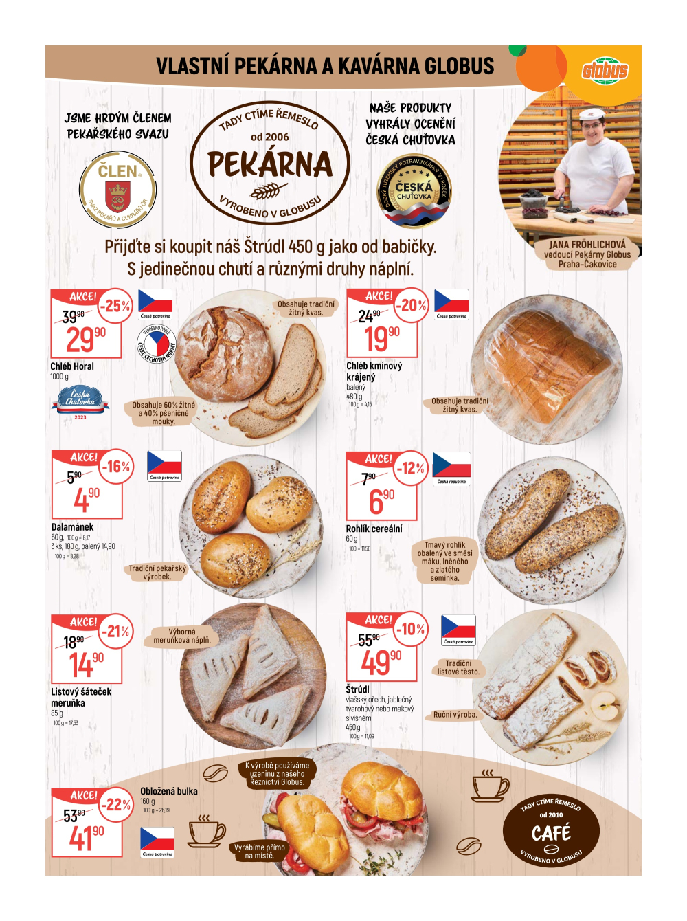 Leták Globus leták Praha - Čakovice - strana 6