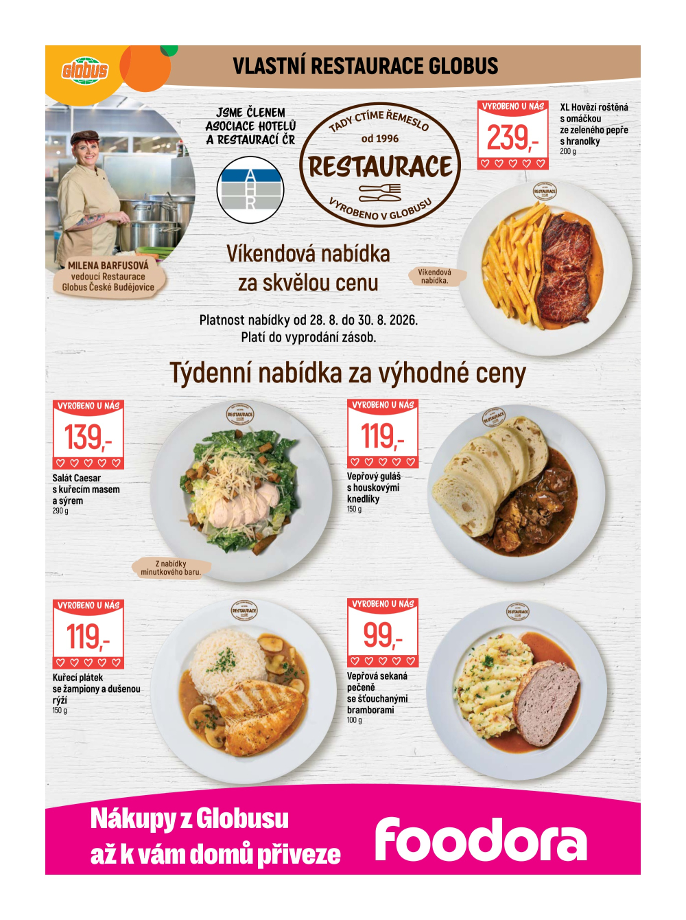 Leták Globus leták České Budějovice - strana 7