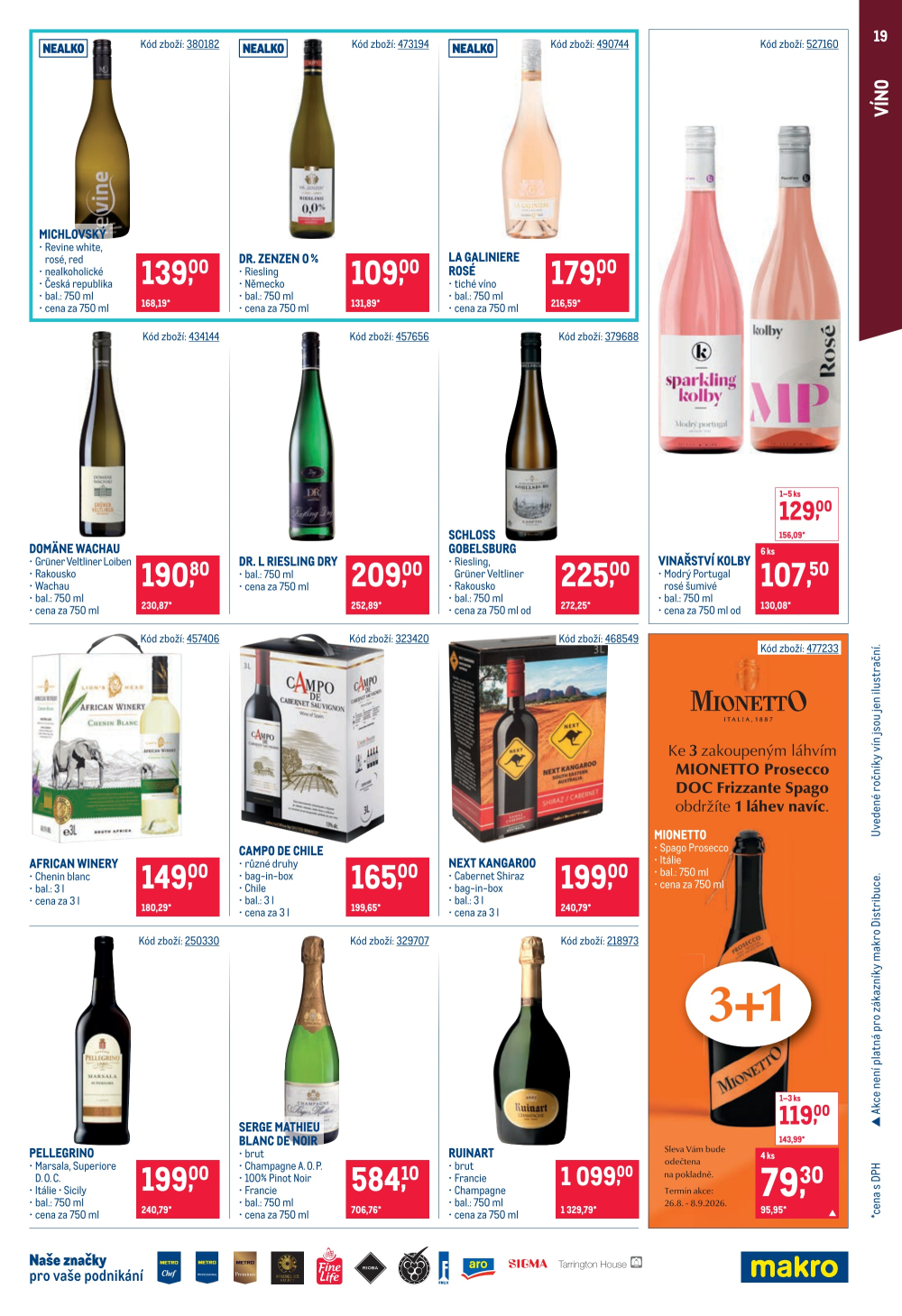 Leták Makro leták - Gastronomie - strana 19