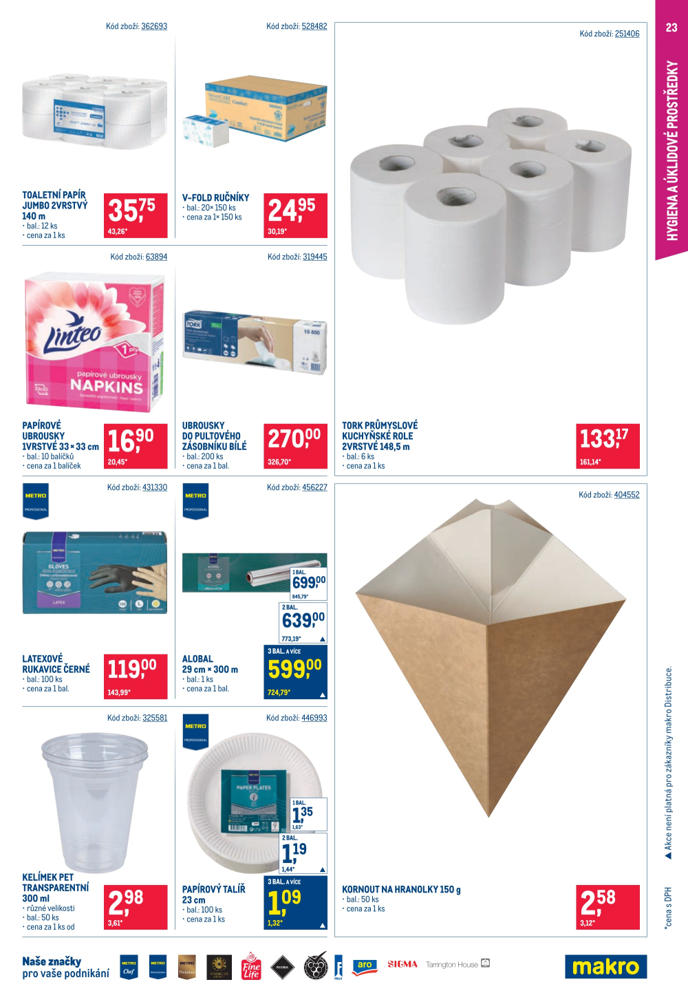 Leták Makro leták - Gastronomie - strana 23