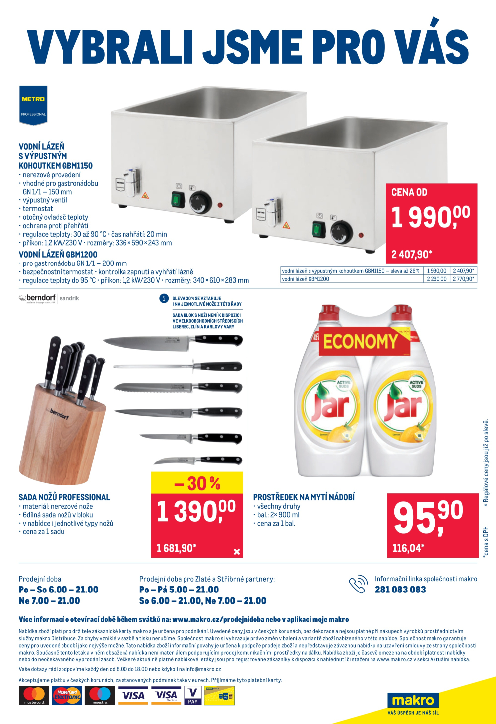 Leták Makro leták - Spotřební zboží, úklid, kosmetika a školní potřeby - strana 16