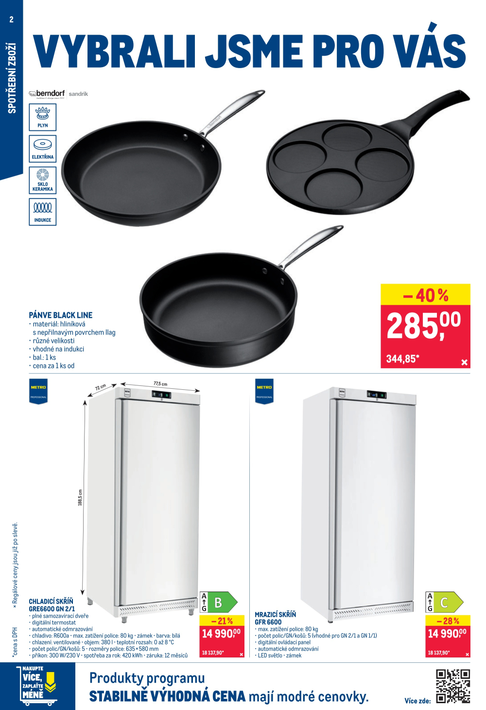 Leták Makro leták - Spotřební zboží, úklid, kosmetika a školní potřeby - strana 2