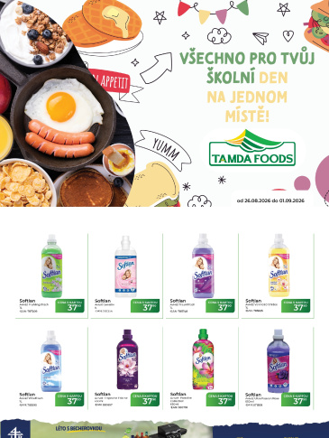 TAMDA FOODS leták