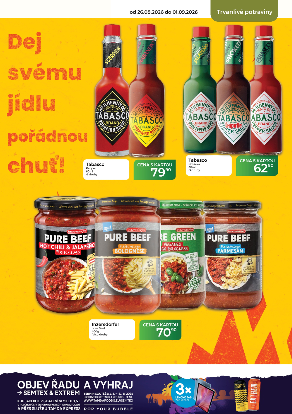 Leták TAMDA FOODS leták - strana 43