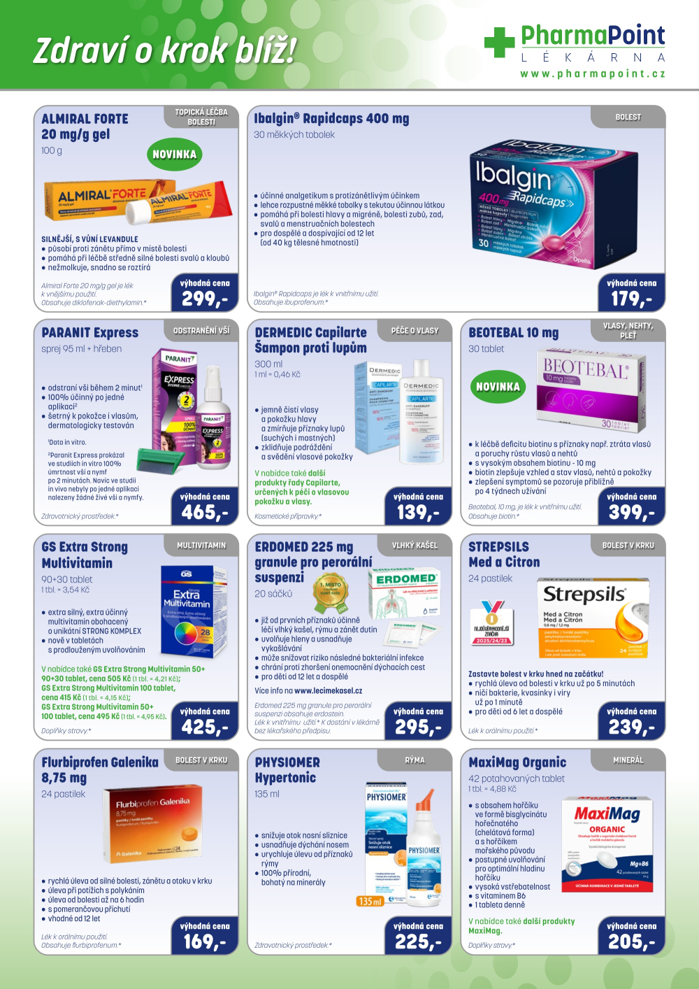 Leták PharmaPoint leták A - strana 3