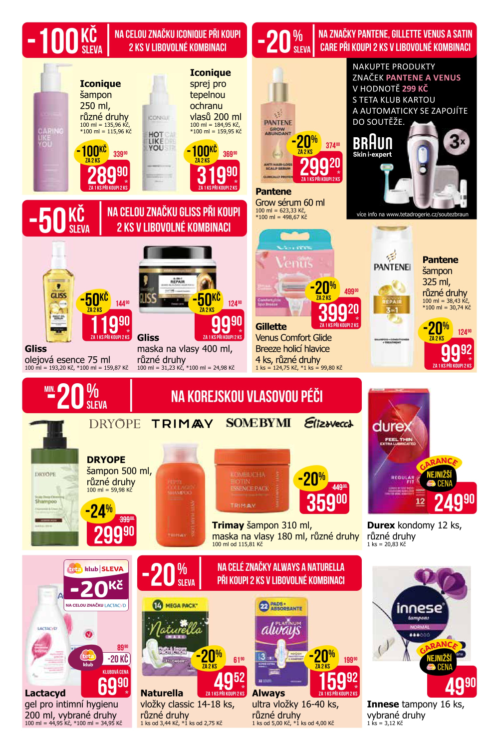 Leták Teta drogerie leták - strana 10