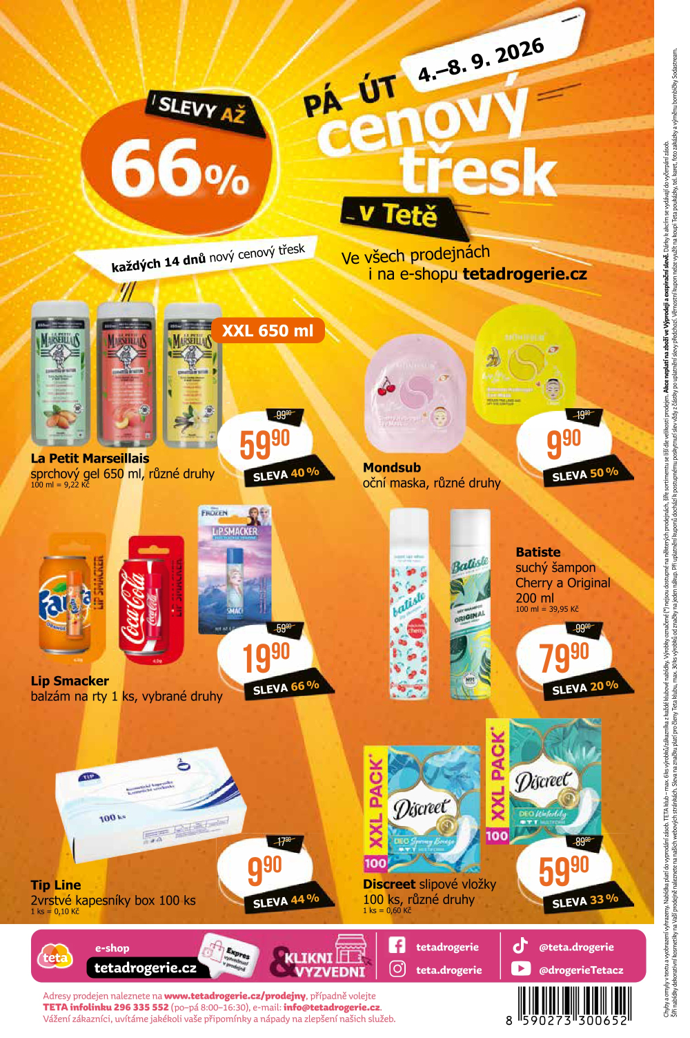 Leták Teta drogerie leták - strana 18