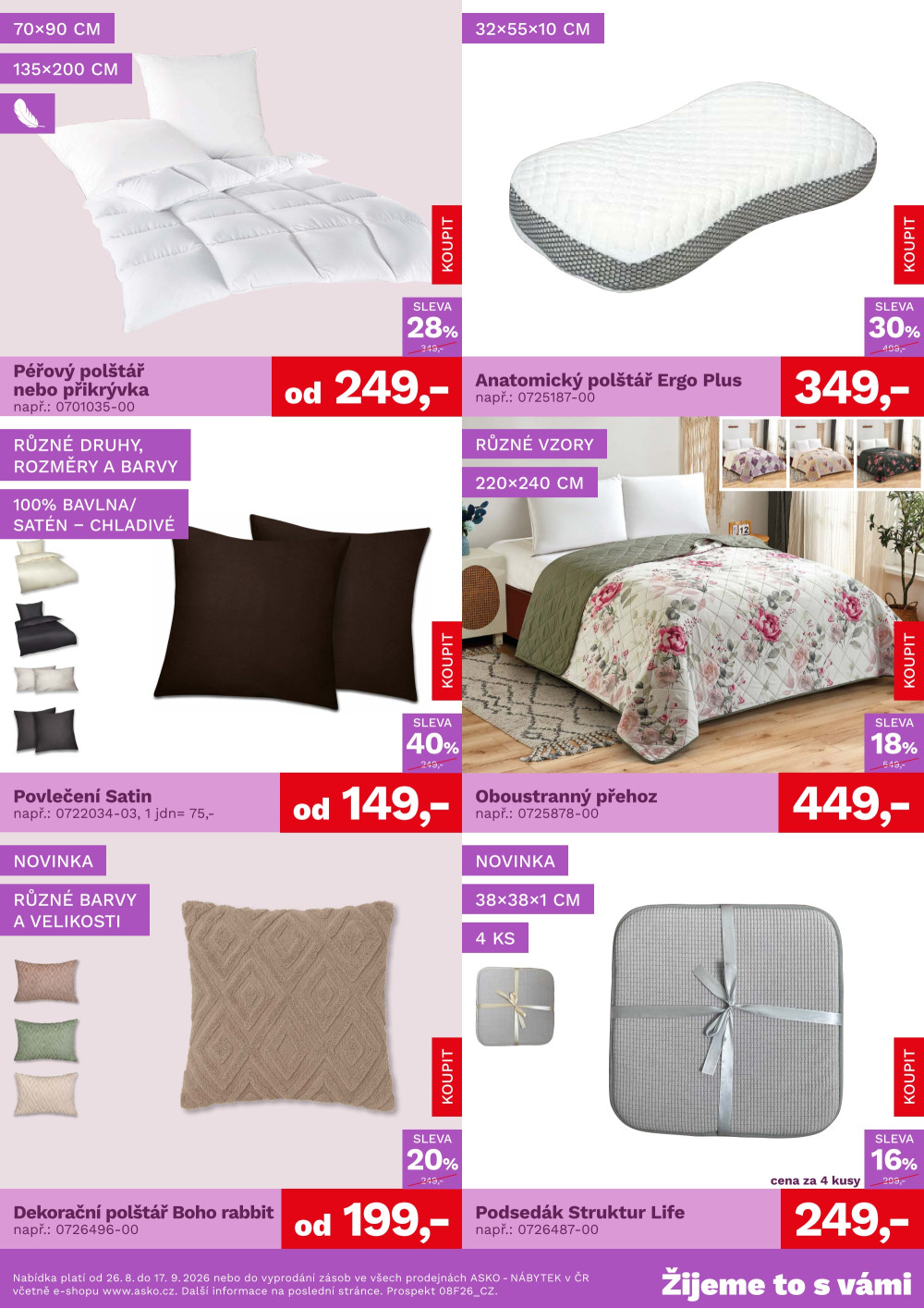 Leták ASKO nábytek leták - Bytové doplňky - strana 3