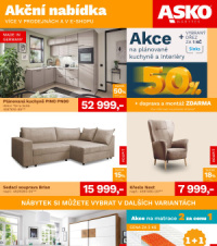 Akční leták ASKO nábytek  - Akční nabídka