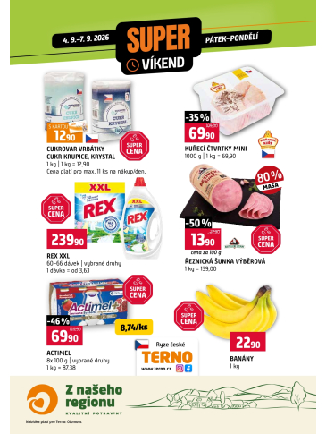 Terno leták - Víkendovka Olomouc