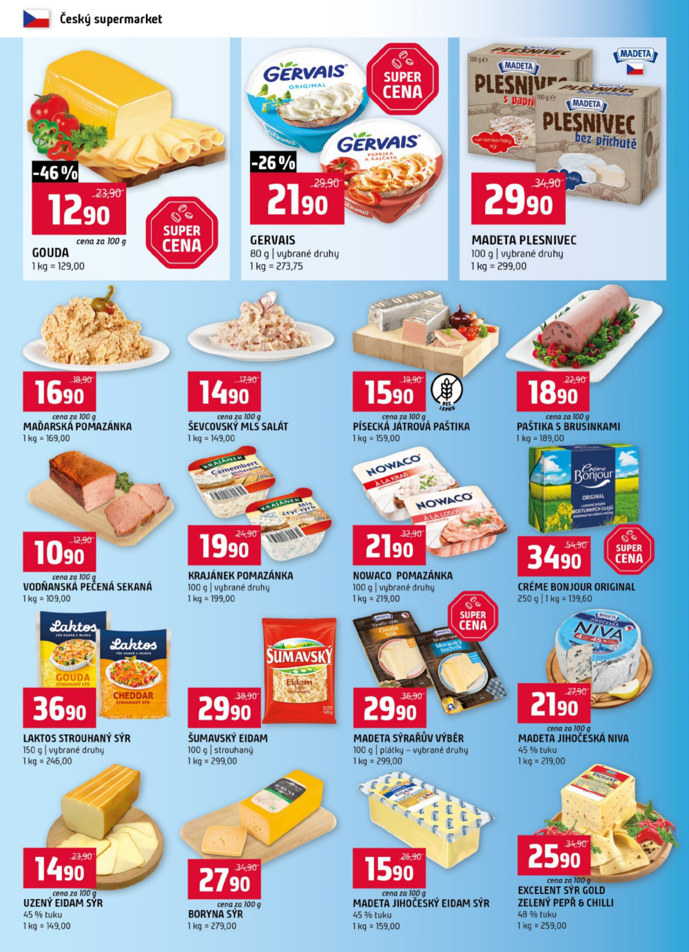 Leták Terno leták - Týn nad Vltavou, Bechyně, Třeboň, Trhové Sviny, Borovany - strana 4