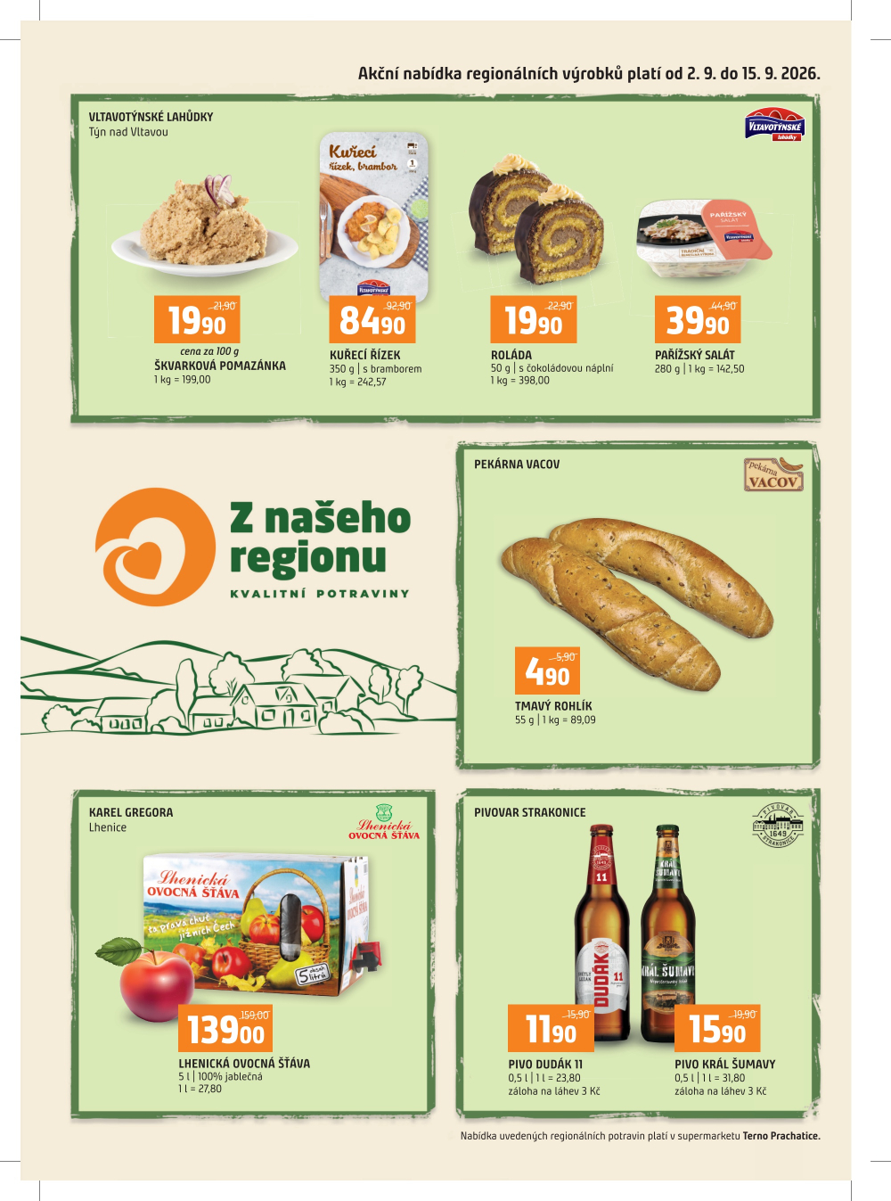 Leták Terno leták - Prachatice - strana 16