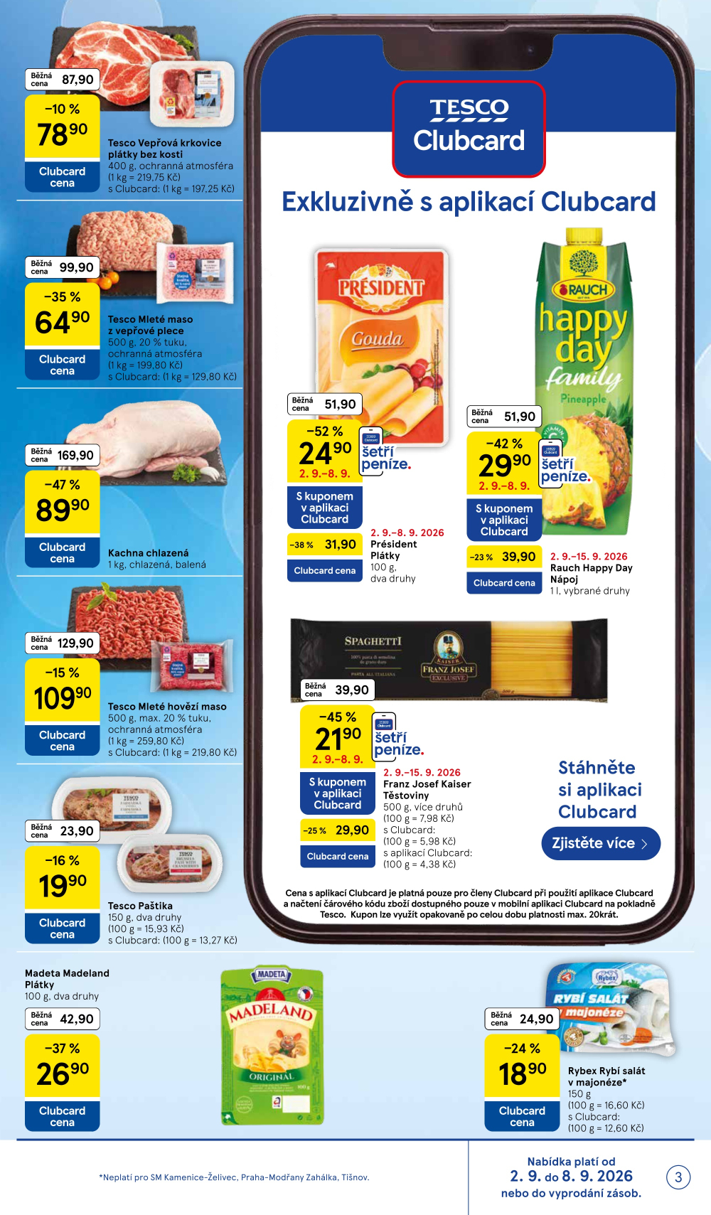 Leták Tesco supermarket leták - strana 3