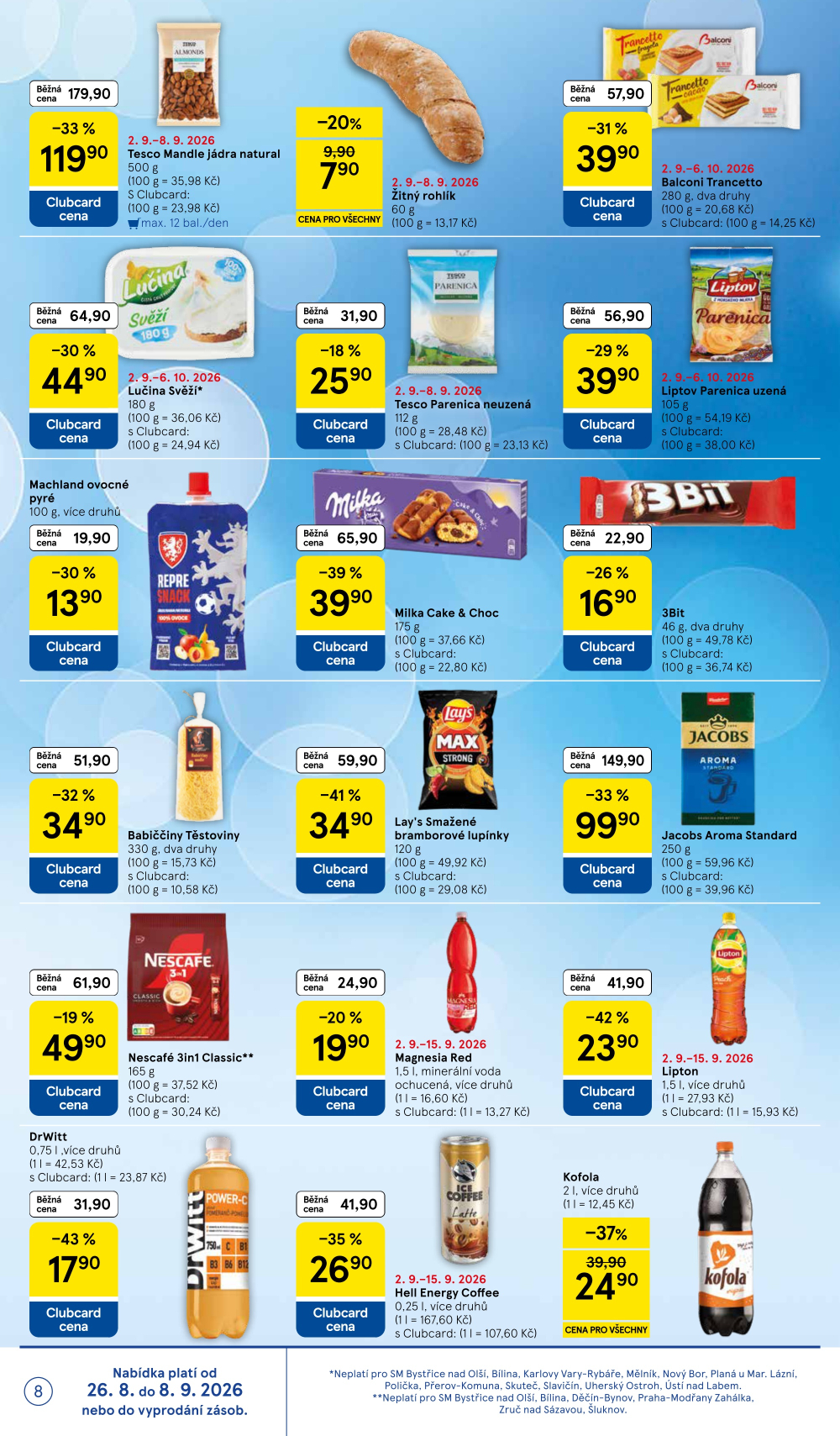 Leták Tesco supermarket leták - strana 8