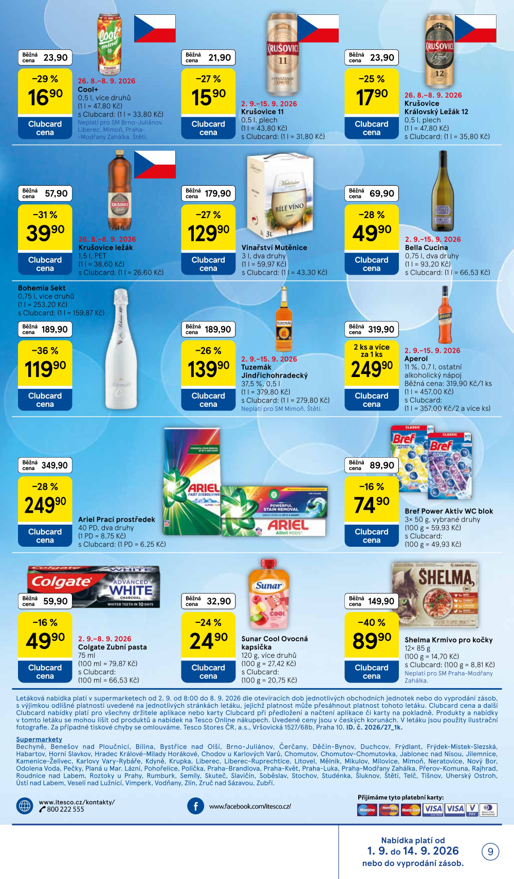 Leták Tesco supermarket leták - strana 9