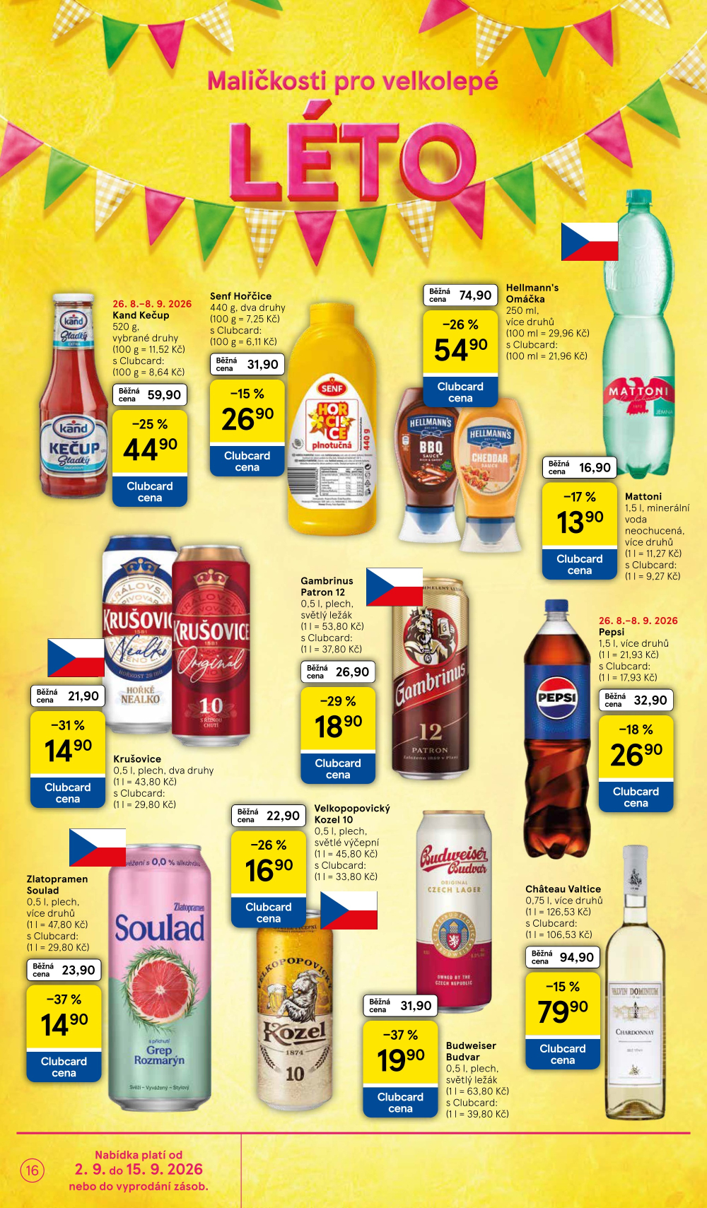 Leták Tesco hypermarket leták - strana 16