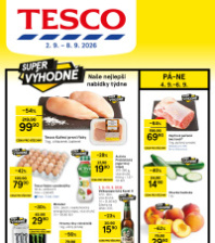 Akční leták Tesco hypermarket 