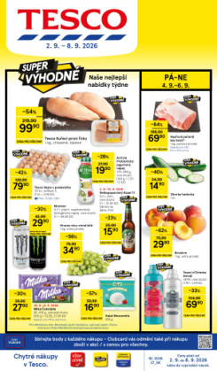 Tesco hypermarket leták