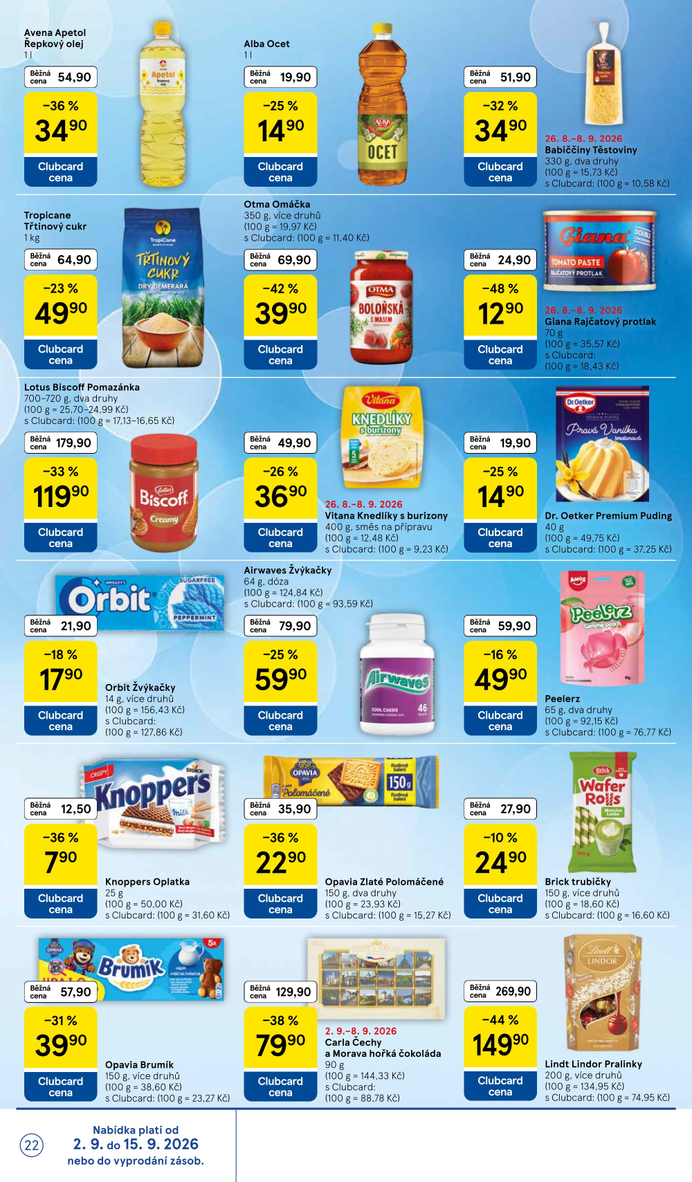 Leták Tesco hypermarket leták - strana 22