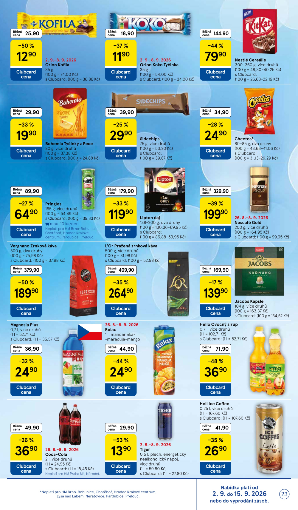 Leták Tesco hypermarket leták - strana 23