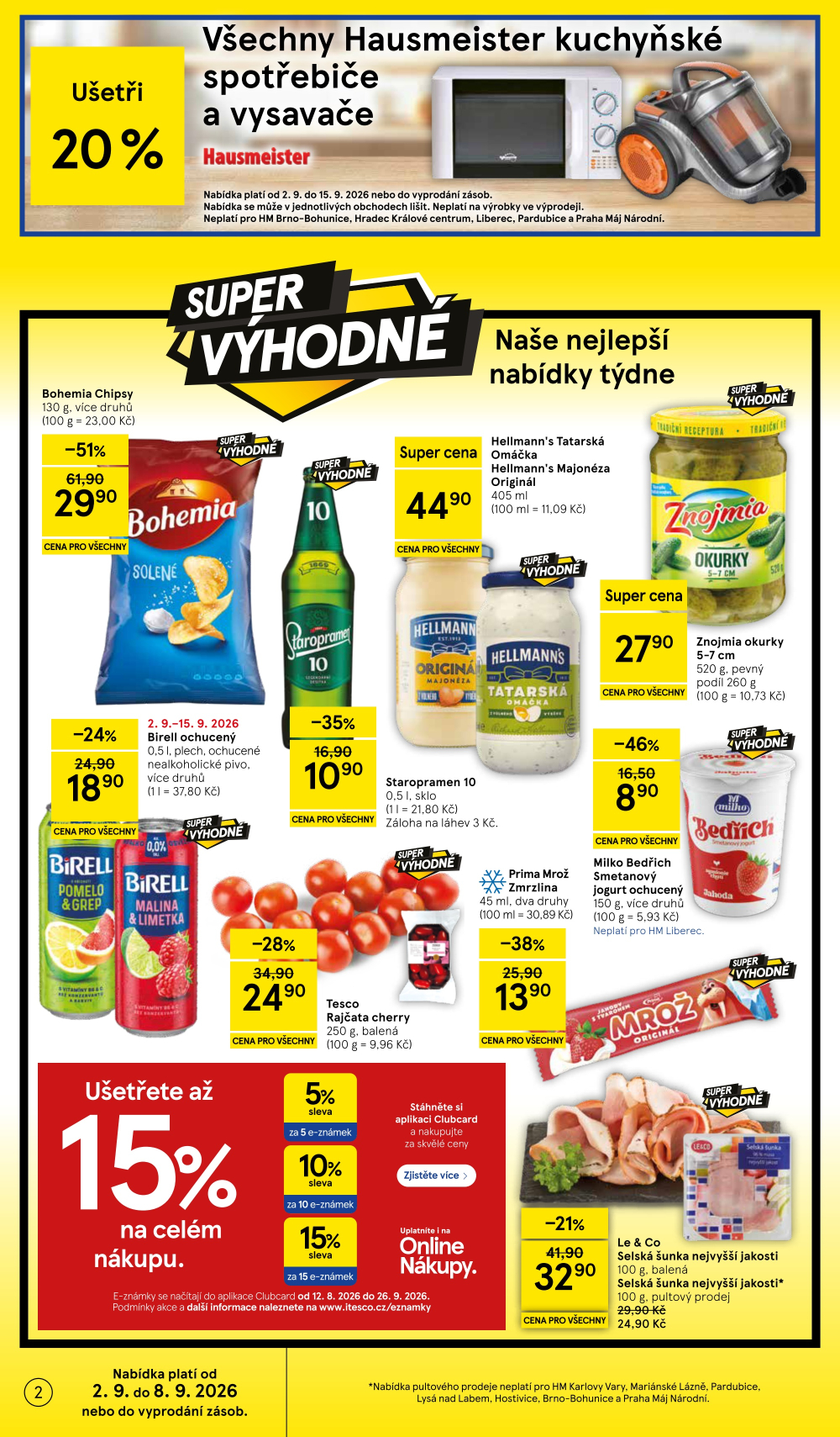 Leták Tesco hypermarket leták - strana 2