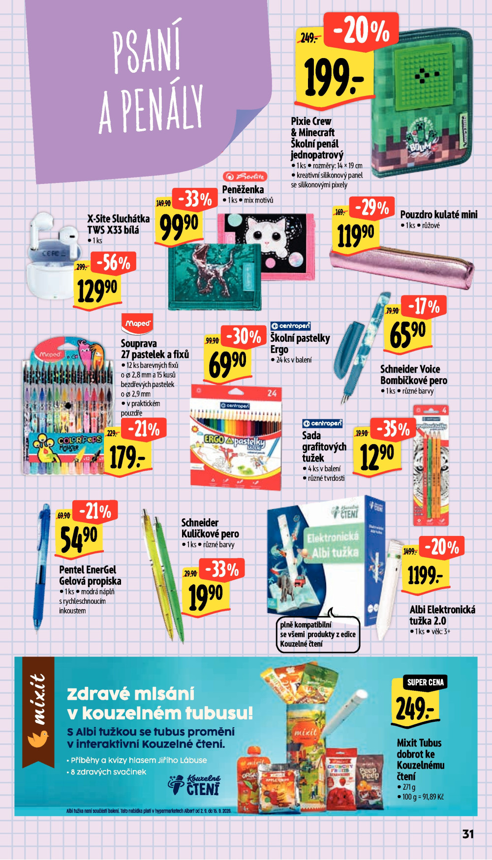 Leták Albert Hypermarket leták - strana 39