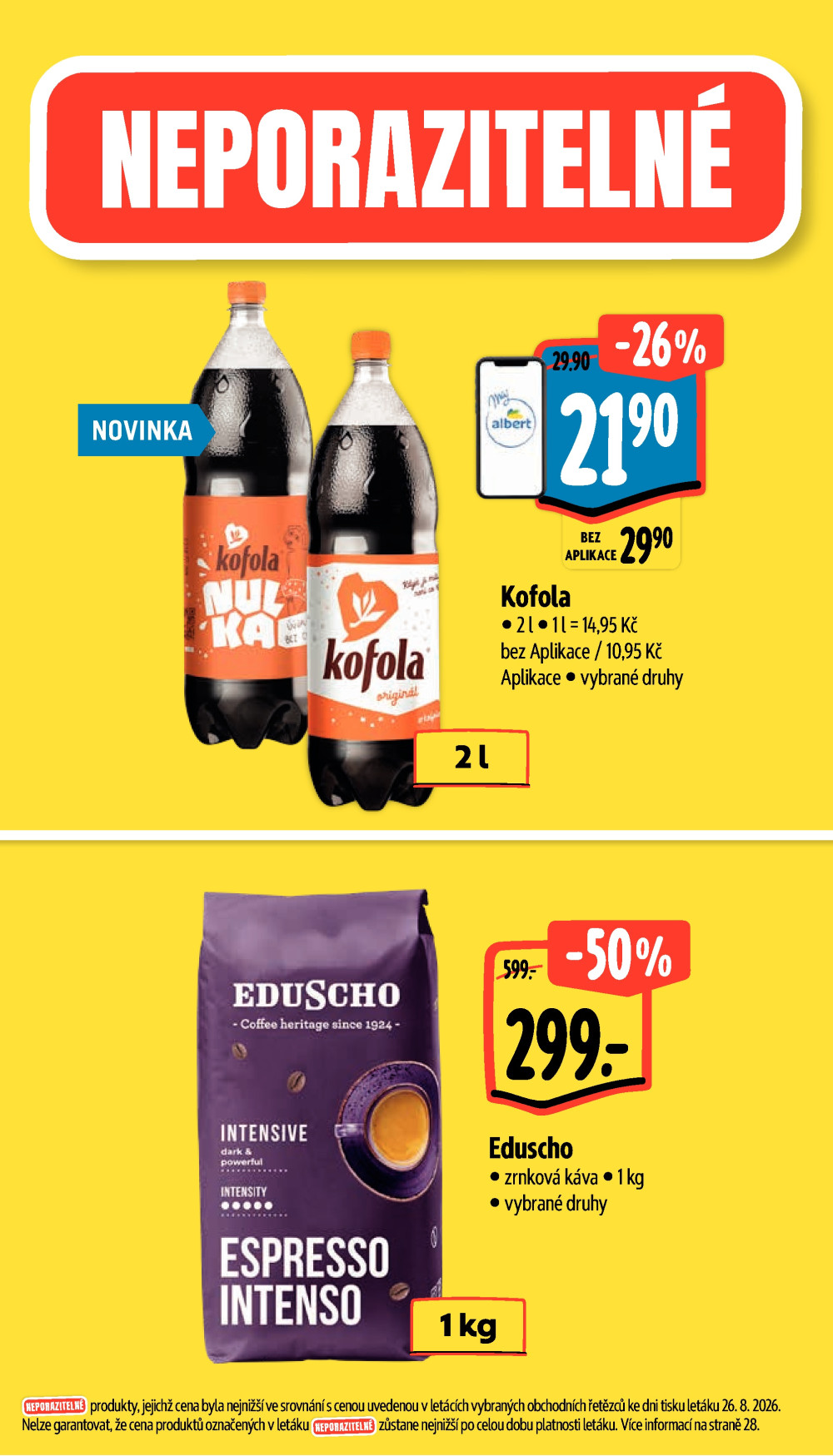 Leták Albert Hypermarket leták - strana 4