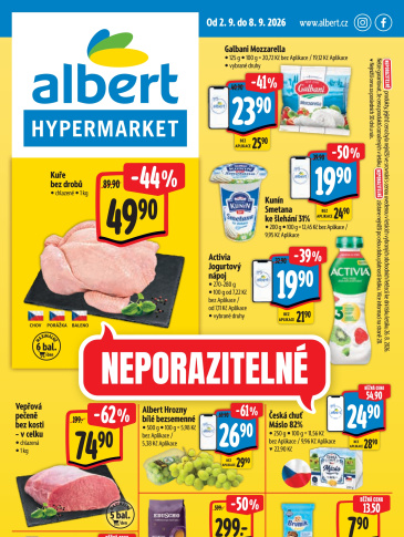 Albert Hypermarket leták