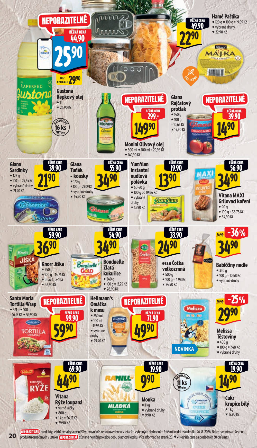 Leták Albert Hypermarket leták - strana 28