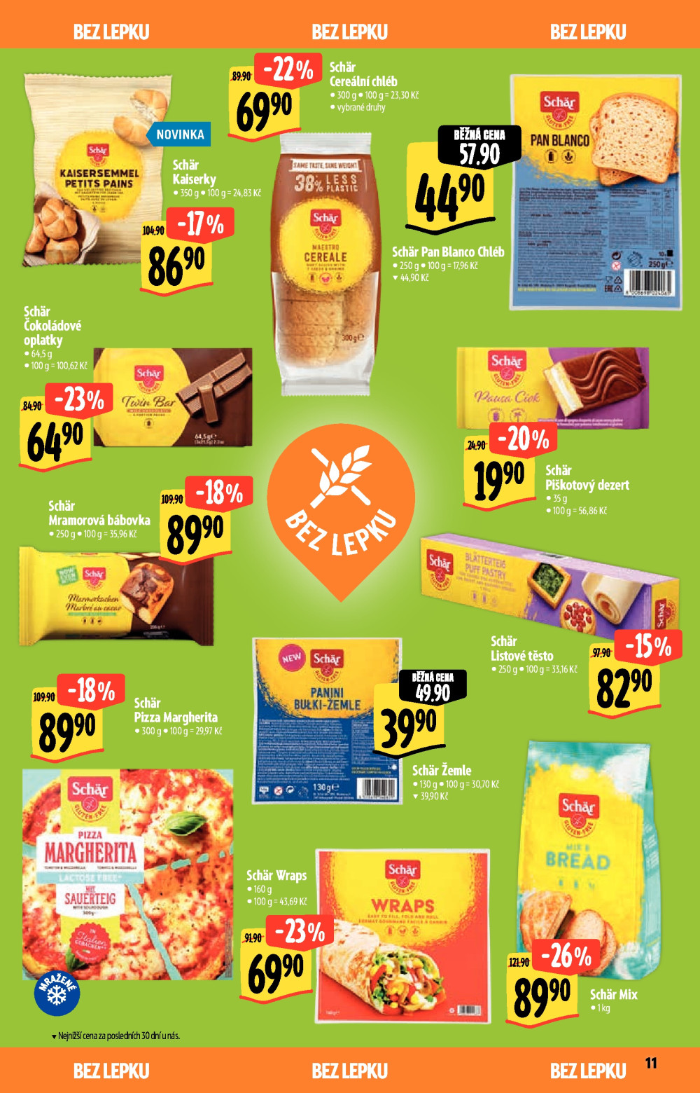 Leták Albert Hypermarket leták - Zdravé jídlo - strana 13
