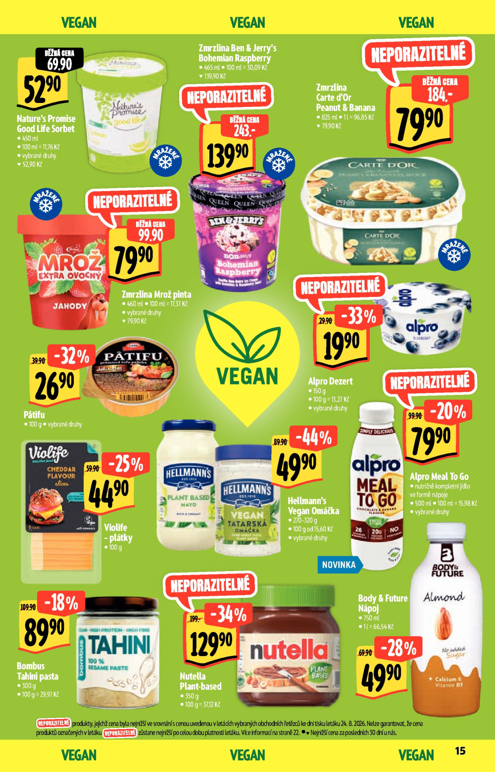 Leták Albert Hypermarket leták - Zdravé jídlo - strana 17