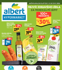 Akční leták Albert Hypermarket  - Zdravé jídlo
