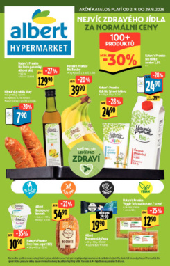 Albert Hypermarket leták - Zdravé jídlo