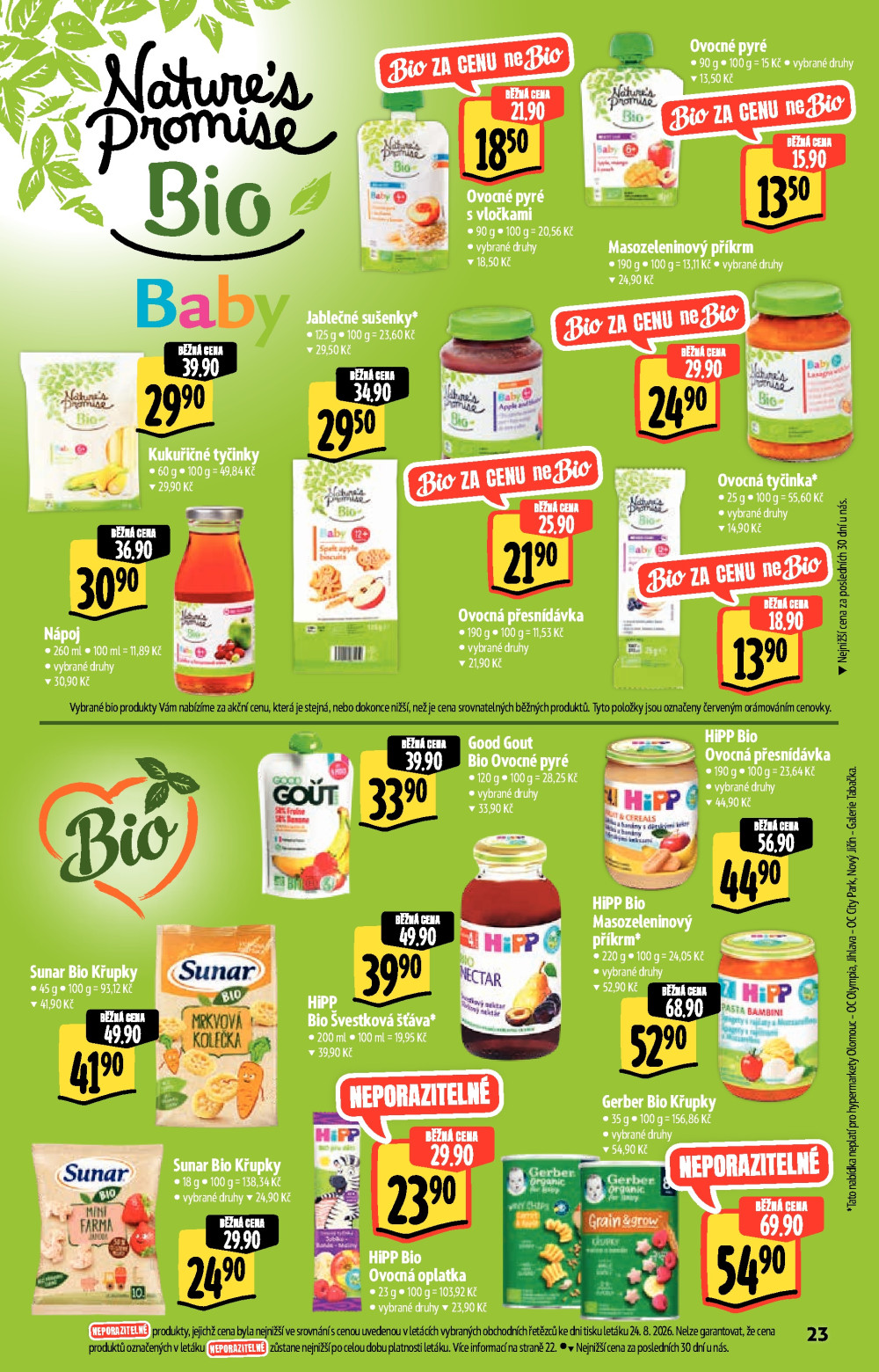Leták Albert Hypermarket leták - Zdravé jídlo - strana 25